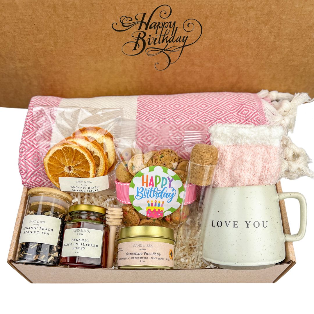 Birthday Gifts For Her, Sister Birthday Gift Box, popular Gift Baskets For Women, Mom Birthday Gift Basket, Pamper Her Gift Box, Thank You Gift Box