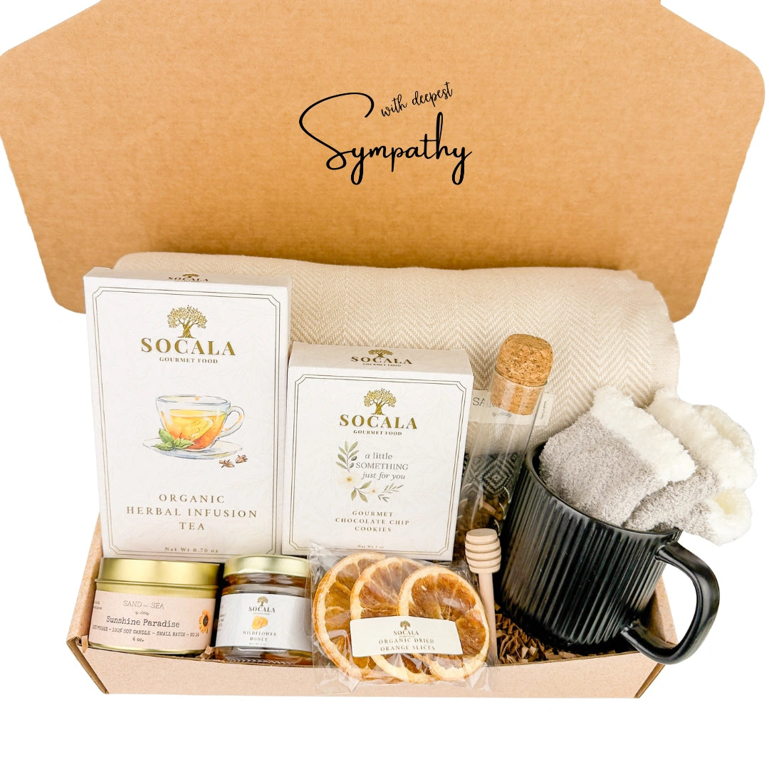 Sympathy Care Package | Unique Sympathy Gift Baskets – Sand & Sea