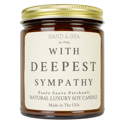 With Deepest Sympathy Candle Gift Sets