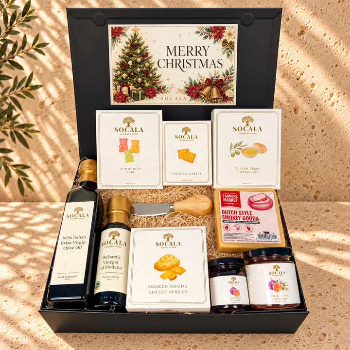 Deluxe Holiday Gourmet Gift Basket