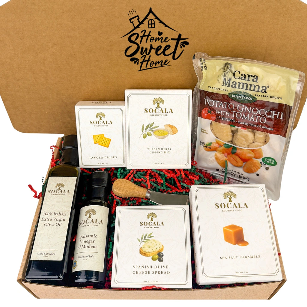 Housewarming Italian Dinner Gift Basket | New Home Gourmet Pasta