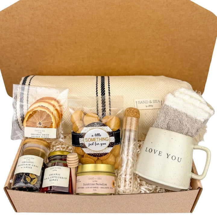 Sending-A-Blanket-Hug-in-A-Box-Gift-Basket