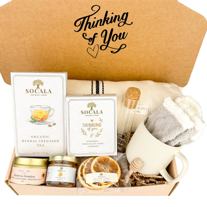 Thinking of You Care Package with Blanket