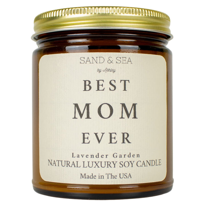 Best Mom Ever Gift Box for Women - Care Package for Women Get Well w/Tea, Honey, Best Mom Ever Candle, Safety Matches