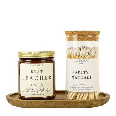 Best Teacher Ever Candle Gift Sets