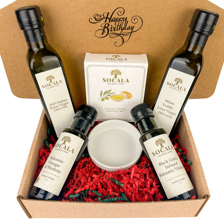 Birthday Olive Oil & Dipping Gift Box