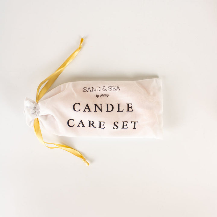 Sending You Sunshine Candle Gift Set with Luxury Safety Matches and Candle Care Kit - 6 Pieces