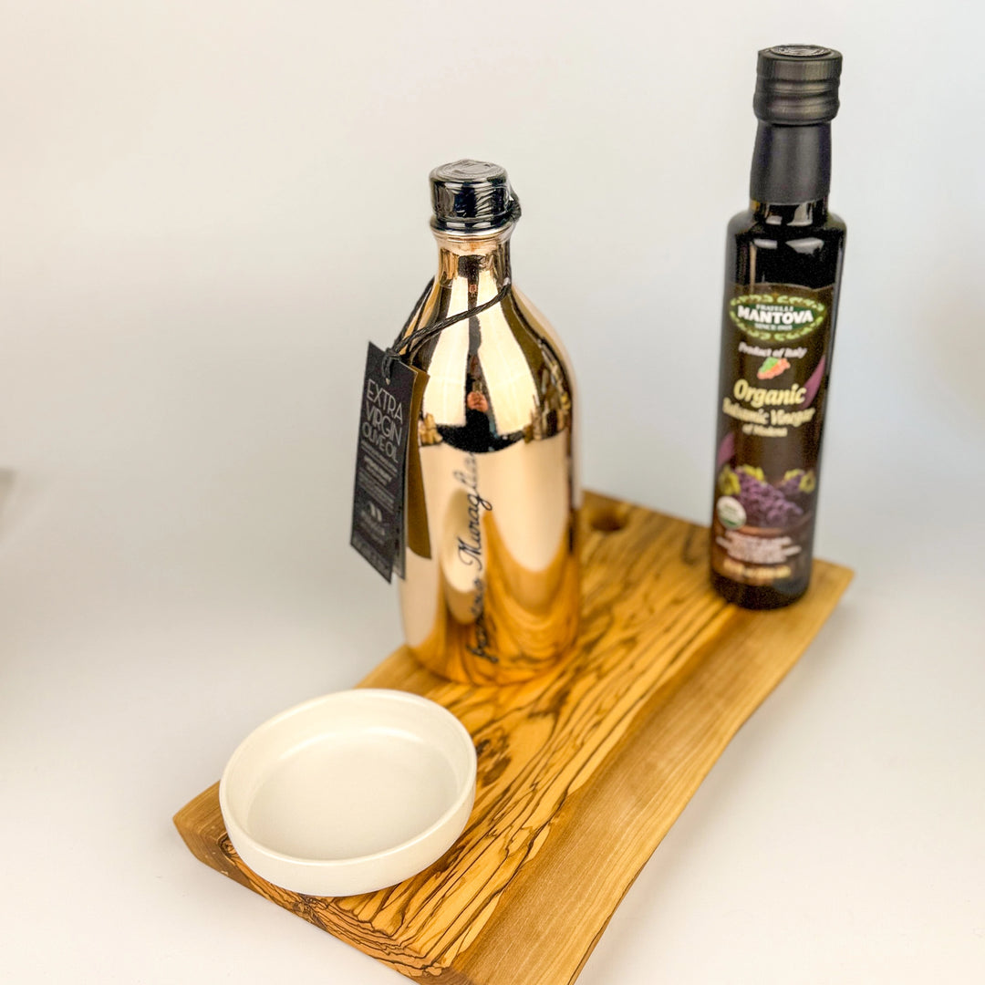 Handmade olive wood cutting board