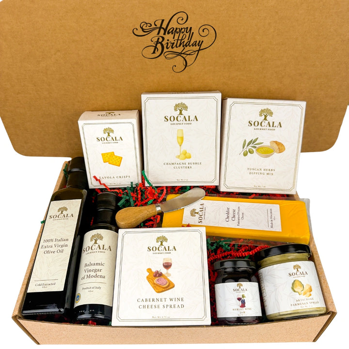 Luxury Birthday Food Gift Basket