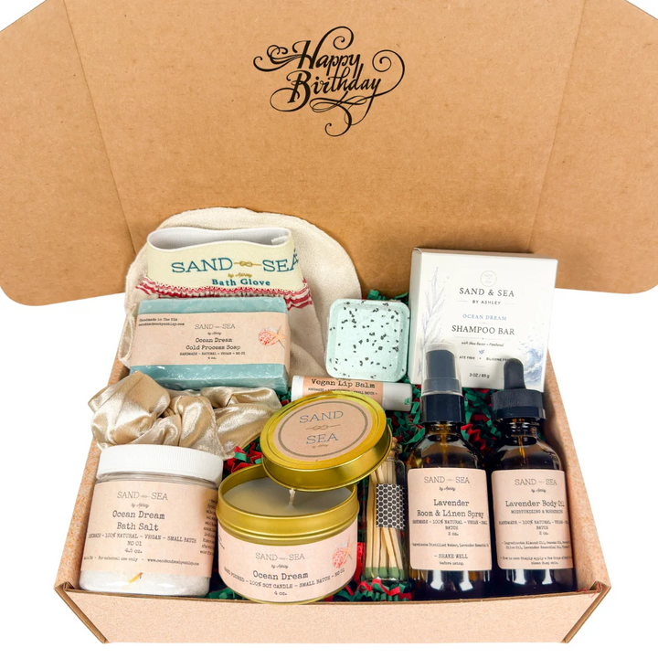 Luxury Birthday Spa Gift Box | Pampering Set with Relaxation Essentials