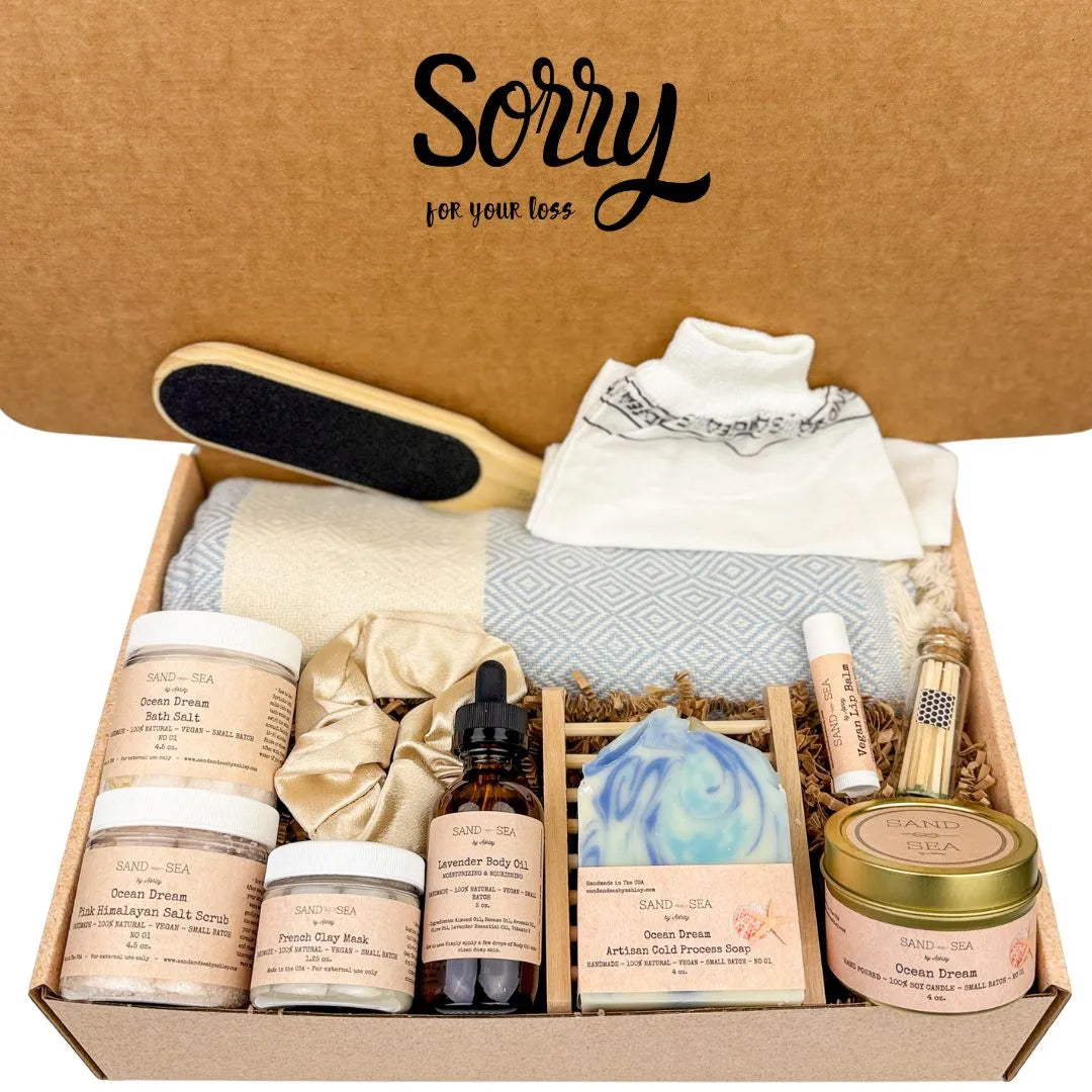 Condolences Gift Basket for Women - Sand & Sea by Ashley