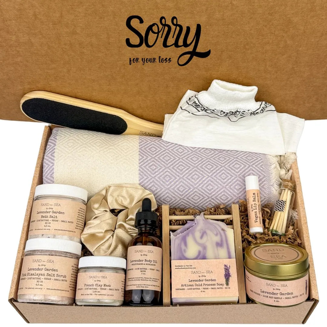 Sympathy Gifts - Care Package Gifts for Someone Who Lost a Loved One - Sand & Sea by Ashley