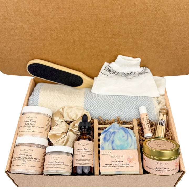 Spa Gift Baskets - Self Care Gift Box for Her