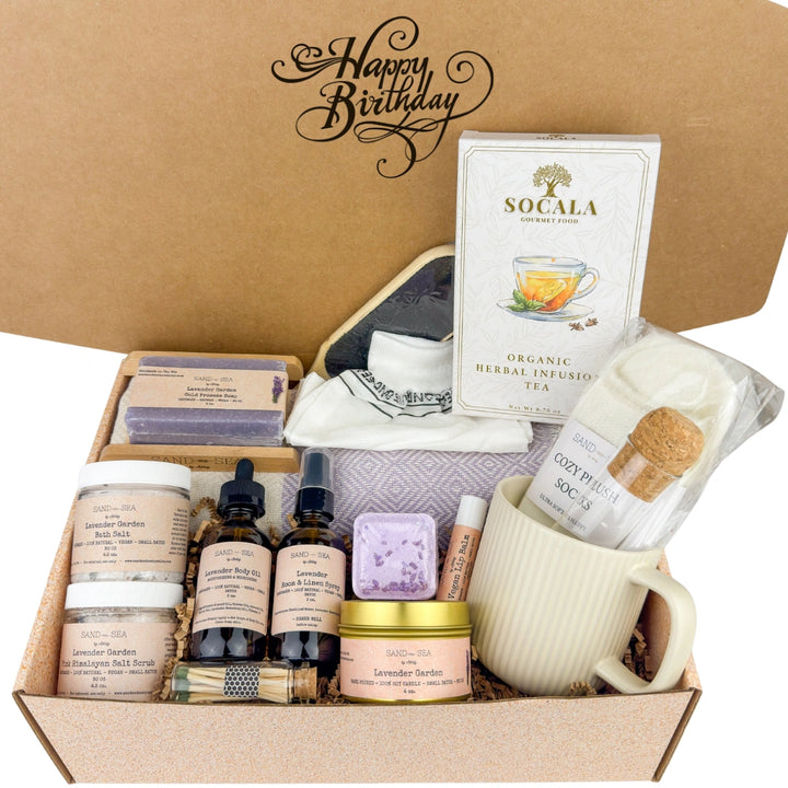 Ultimate Luxury Birthday Gift Box | Relaxing Lavender Aromatherapy