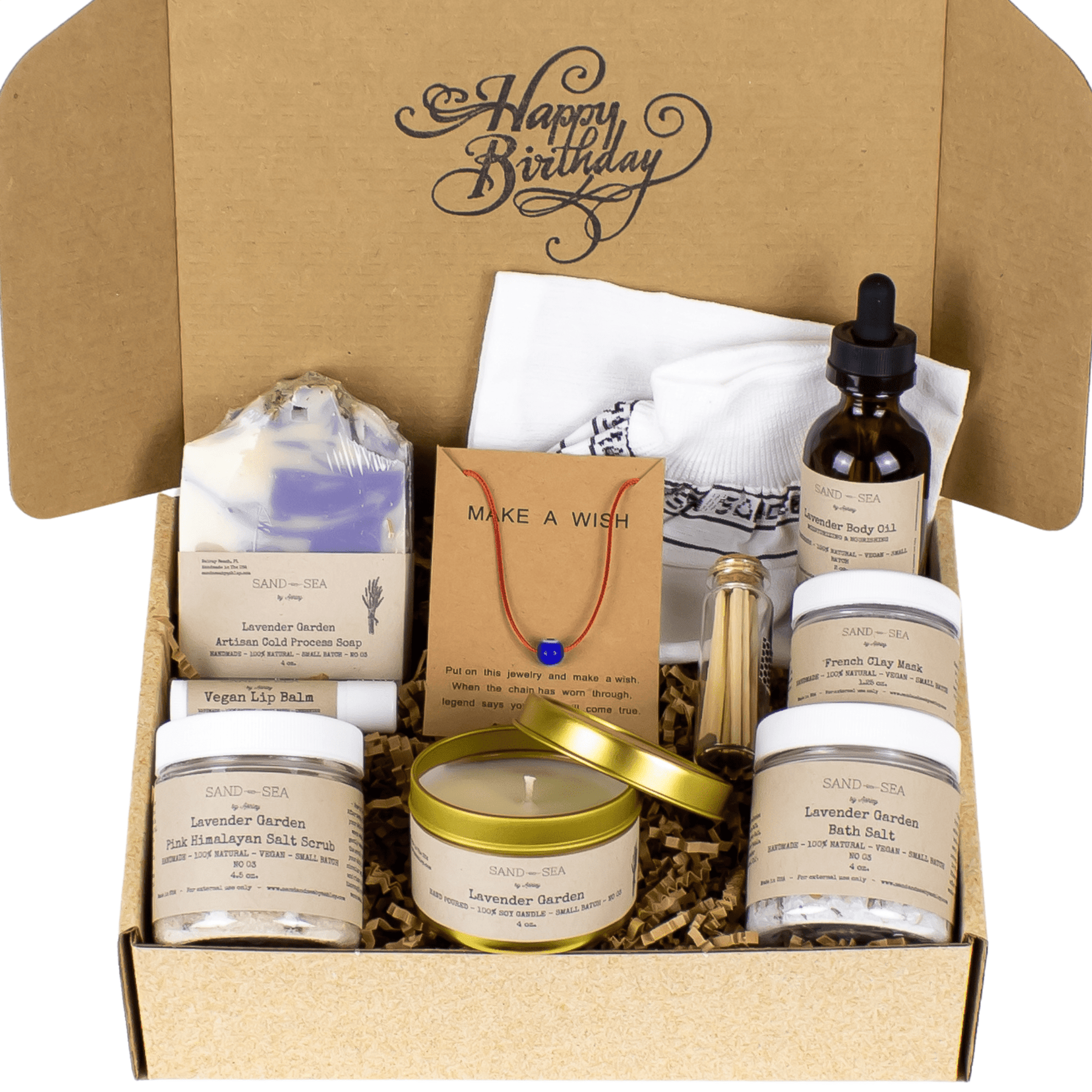 Spa Gift Basket - Luxury, Organic and Natural - Self Care Kit to Pamper Women, Mom, Sister, Friend - Birthday Gifts - Pink - High End, Deluxe Baskets