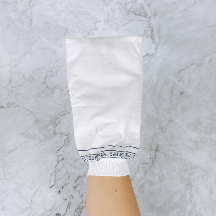 SAND & SEA BY ASHLEY - Exfoliating Mitt for Body and Face, Turkish Hammam Kessa Glove - Sand & Sea by Ashley