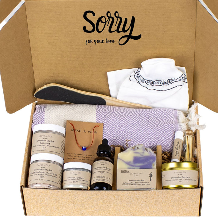 Sympathy Gifts - Care Package Gifts for Someone Who Lost a Loved One - Sand & Sea by Ashley